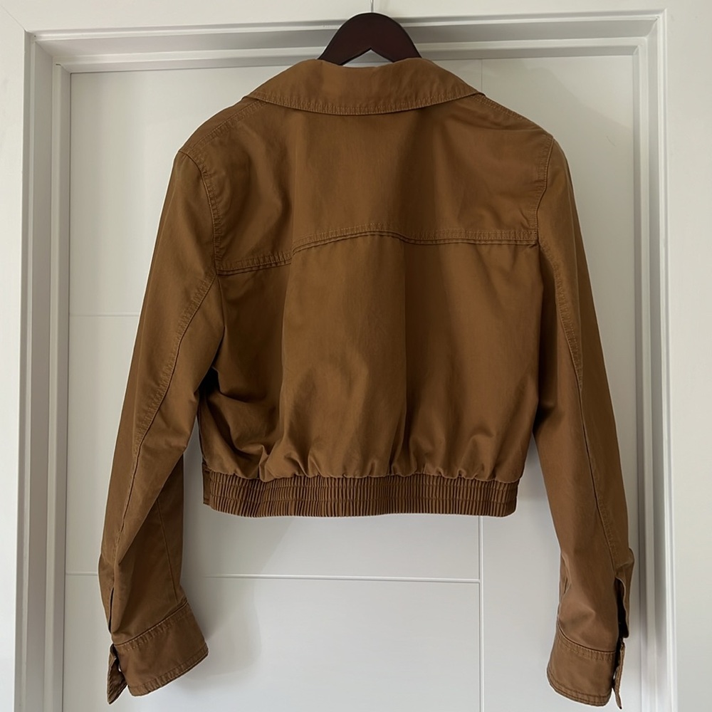 Zara Brown Utility Jacket - Picture 4 of 5